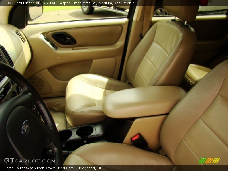 Aspen Green Metallic / Medium/Dark Pebble 2004 Ford Escape XLT V6 4WD