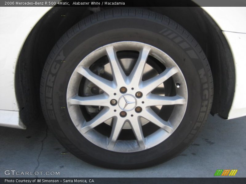 Alabaster White / Macadamia 2006 Mercedes-Benz R 500 4Matic