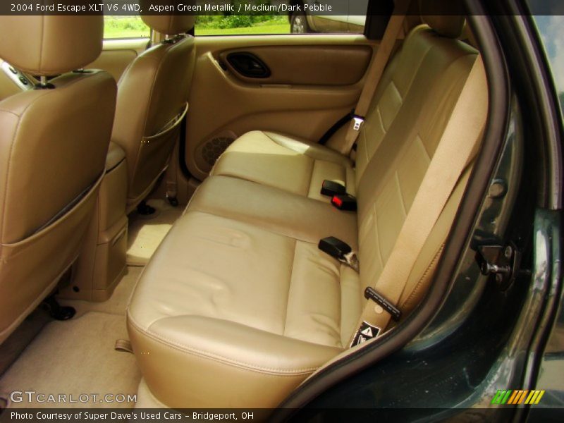 Aspen Green Metallic / Medium/Dark Pebble 2004 Ford Escape XLT V6 4WD