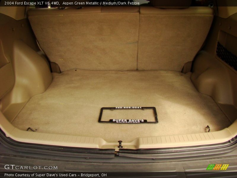Aspen Green Metallic / Medium/Dark Pebble 2004 Ford Escape XLT V6 4WD