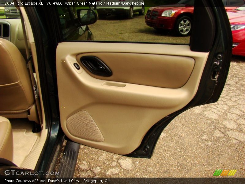 Aspen Green Metallic / Medium/Dark Pebble 2004 Ford Escape XLT V6 4WD