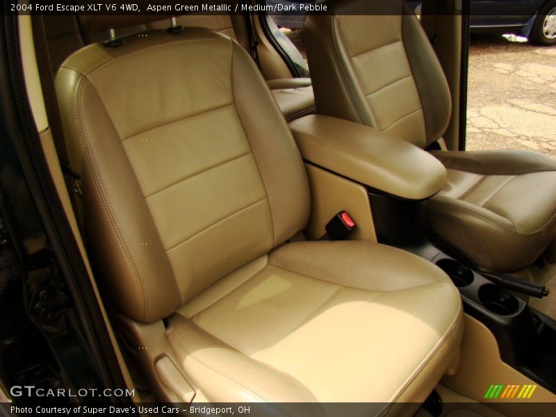 Aspen Green Metallic / Medium/Dark Pebble 2004 Ford Escape XLT V6 4WD