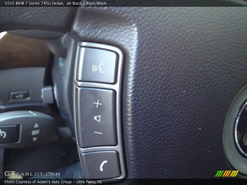 Jet Black / Black/Black 2003 BMW 7 Series 745Li Sedan