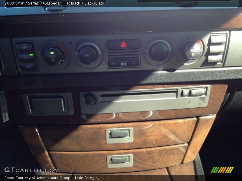 Jet Black / Black/Black 2003 BMW 7 Series 745Li Sedan