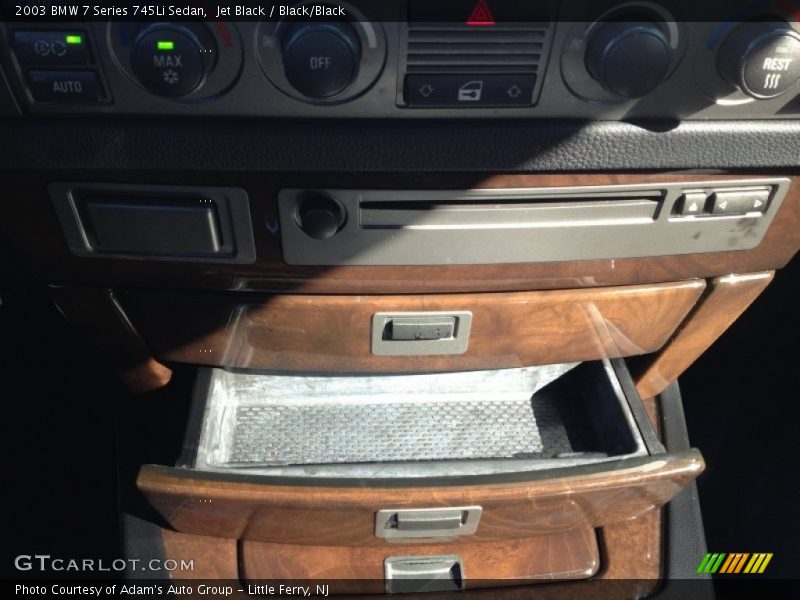 Jet Black / Black/Black 2003 BMW 7 Series 745Li Sedan