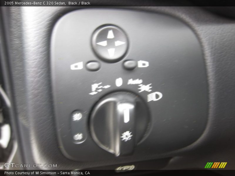 Black / Black 2005 Mercedes-Benz C 320 Sedan