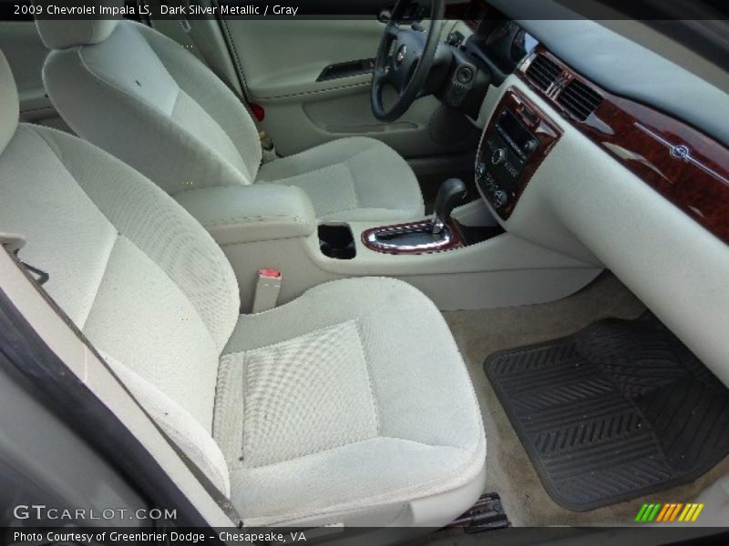 Dark Silver Metallic / Gray 2009 Chevrolet Impala LS