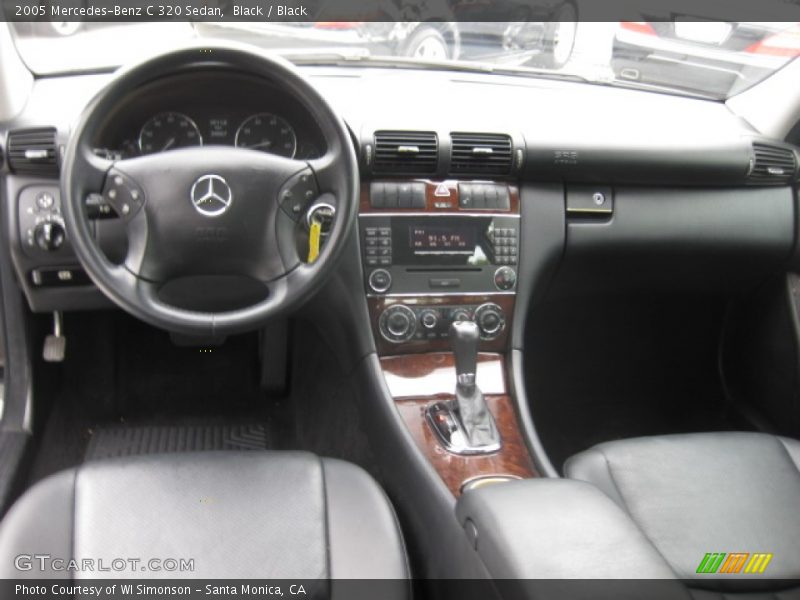 Black / Black 2005 Mercedes-Benz C 320 Sedan