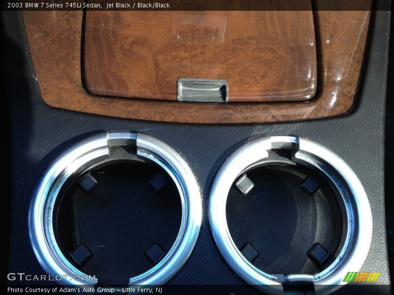 Jet Black / Black/Black 2003 BMW 7 Series 745Li Sedan