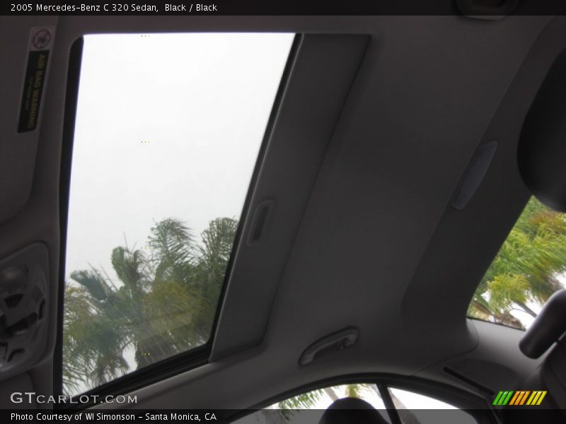 Black / Black 2005 Mercedes-Benz C 320 Sedan