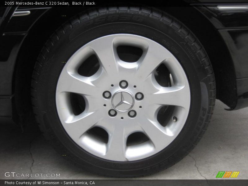 Black / Black 2005 Mercedes-Benz C 320 Sedan