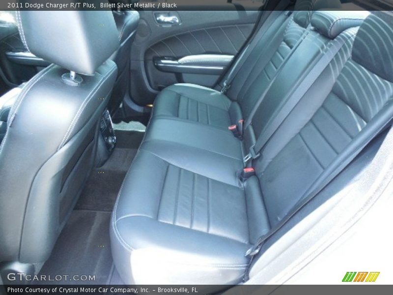 Billett Silver Metallic / Black 2011 Dodge Charger R/T Plus