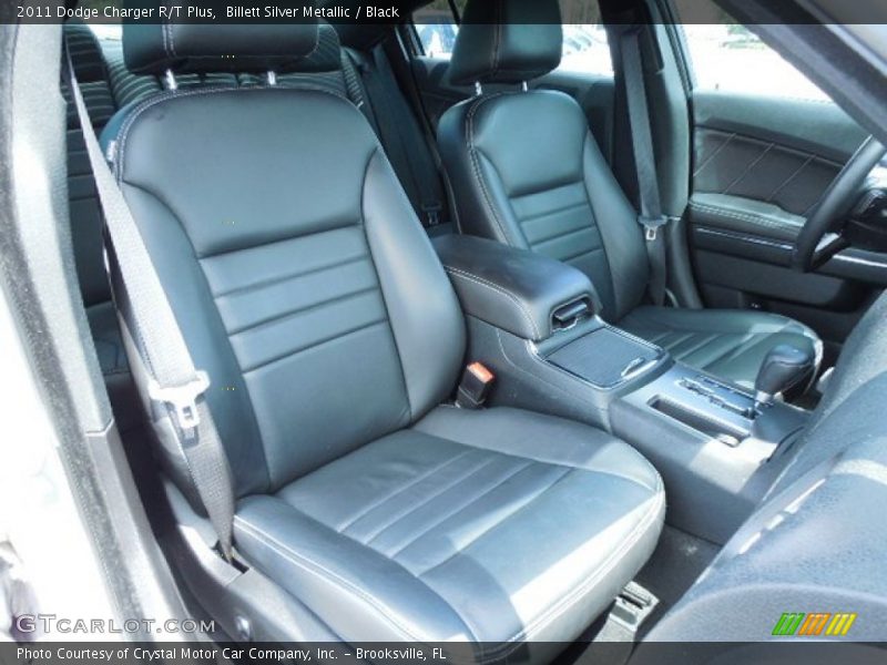 Billett Silver Metallic / Black 2011 Dodge Charger R/T Plus