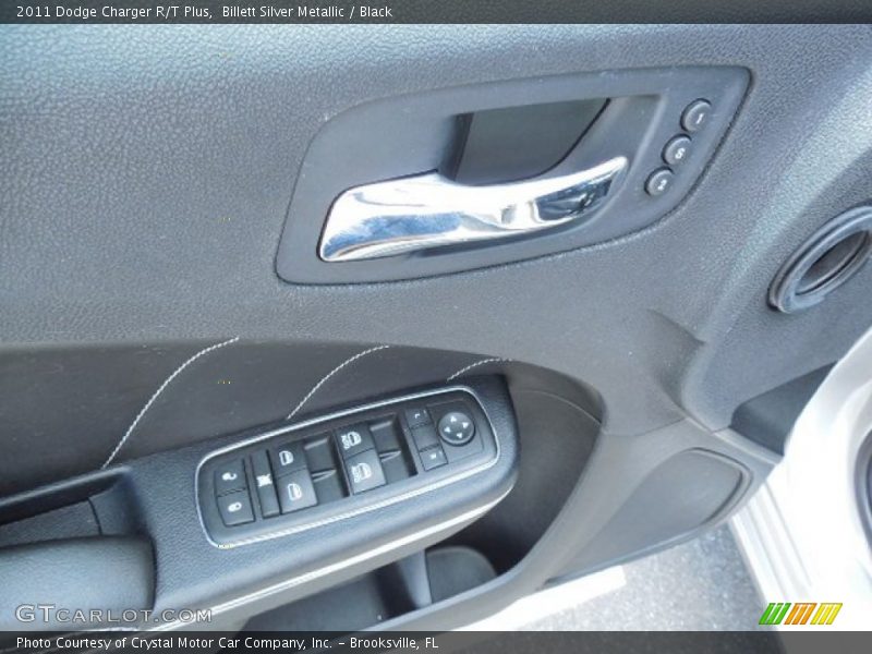Billett Silver Metallic / Black 2011 Dodge Charger R/T Plus