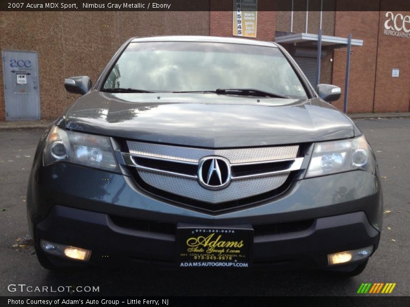 Nimbus Gray Metallic / Ebony 2007 Acura MDX Sport