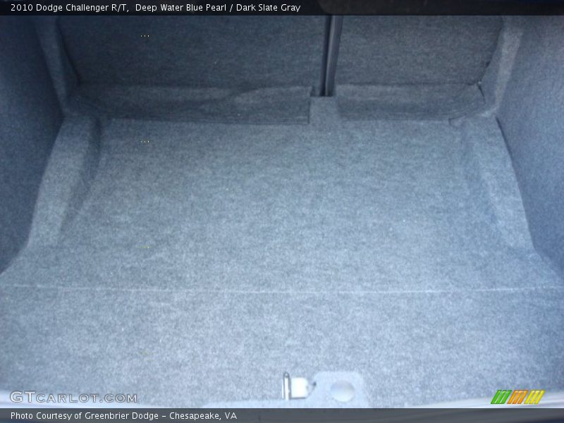 Deep Water Blue Pearl / Dark Slate Gray 2010 Dodge Challenger R/T