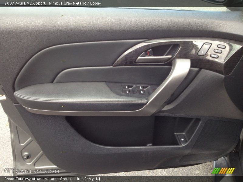 Nimbus Gray Metallic / Ebony 2007 Acura MDX Sport