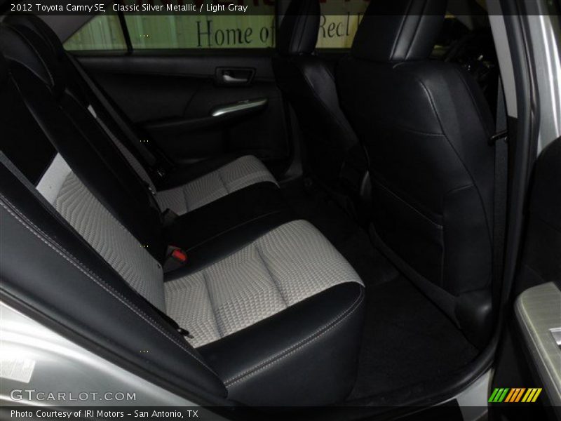 Classic Silver Metallic / Light Gray 2012 Toyota Camry SE