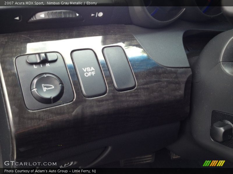 Nimbus Gray Metallic / Ebony 2007 Acura MDX Sport
