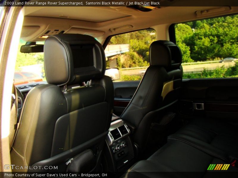 Santorini Black Metallic / Jet Black/Jet Black 2009 Land Rover Range Rover Supercharged
