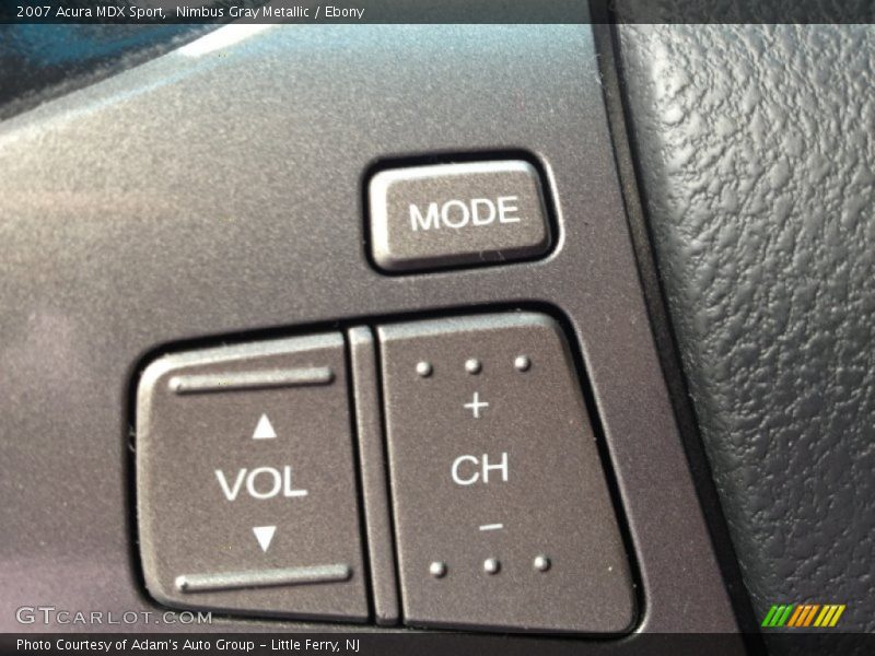 Nimbus Gray Metallic / Ebony 2007 Acura MDX Sport