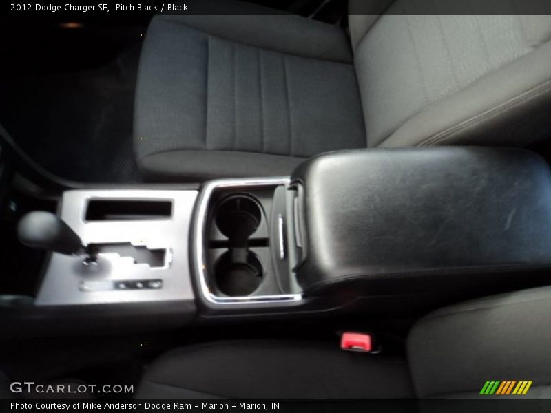 Pitch Black / Black 2012 Dodge Charger SE