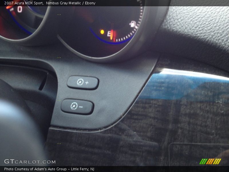 Nimbus Gray Metallic / Ebony 2007 Acura MDX Sport