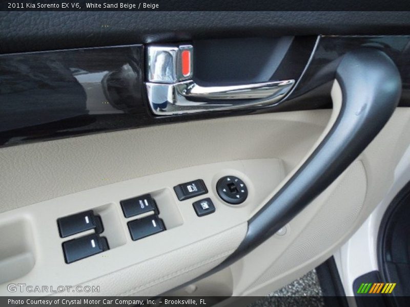 White Sand Beige / Beige 2011 Kia Sorento EX V6