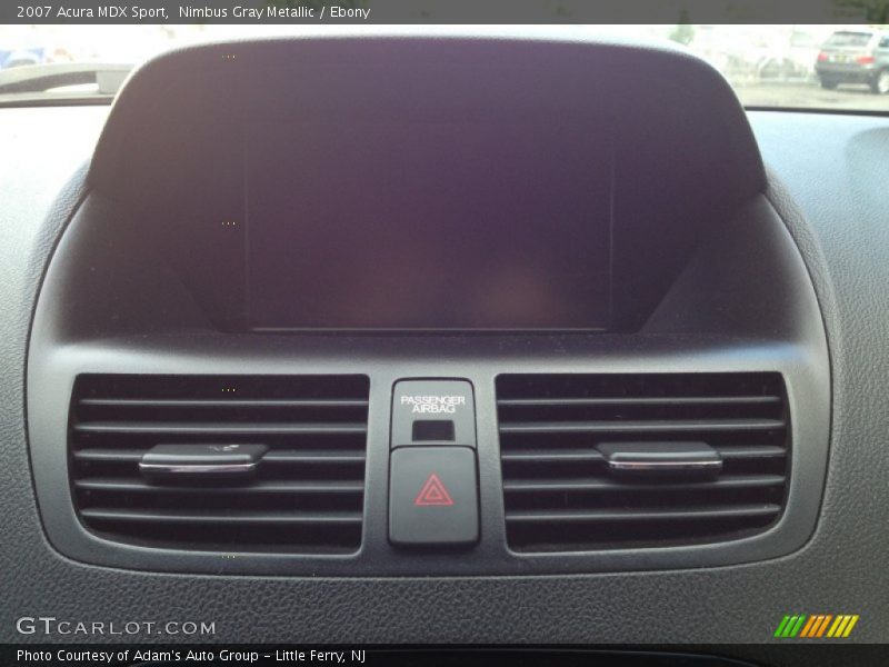 Nimbus Gray Metallic / Ebony 2007 Acura MDX Sport