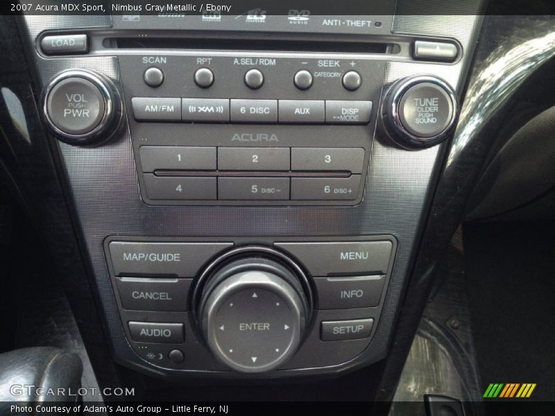 Nimbus Gray Metallic / Ebony 2007 Acura MDX Sport
