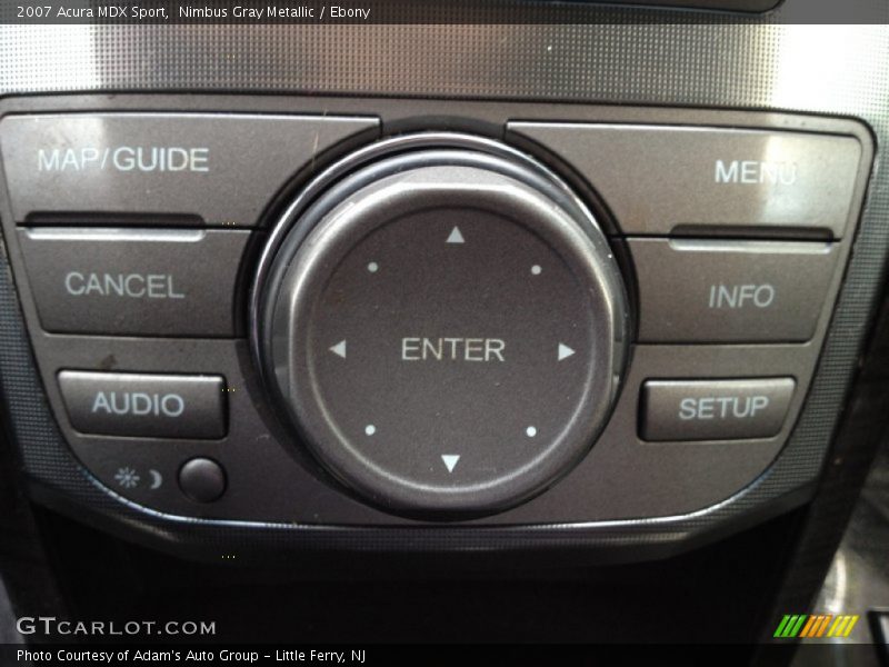 Nimbus Gray Metallic / Ebony 2007 Acura MDX Sport
