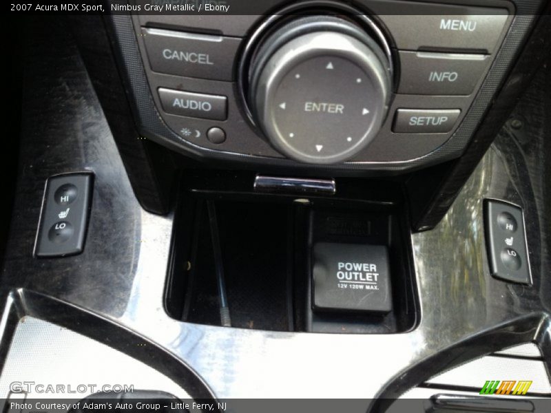 Nimbus Gray Metallic / Ebony 2007 Acura MDX Sport