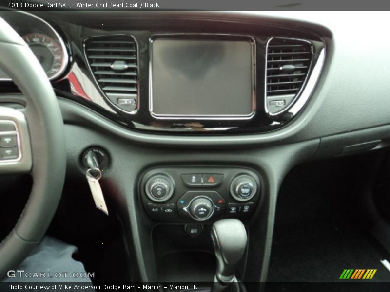 Winter Chill Pearl Coat / Black 2013 Dodge Dart SXT