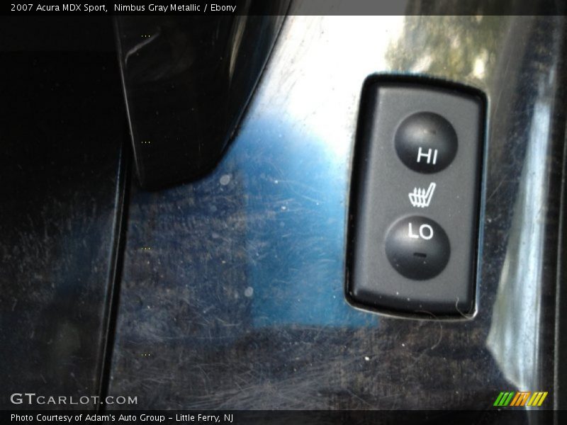 Nimbus Gray Metallic / Ebony 2007 Acura MDX Sport