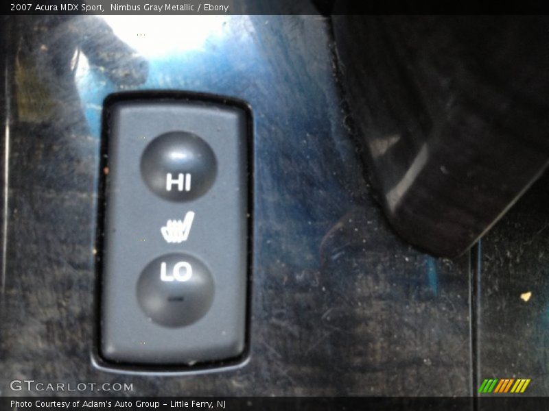 Nimbus Gray Metallic / Ebony 2007 Acura MDX Sport