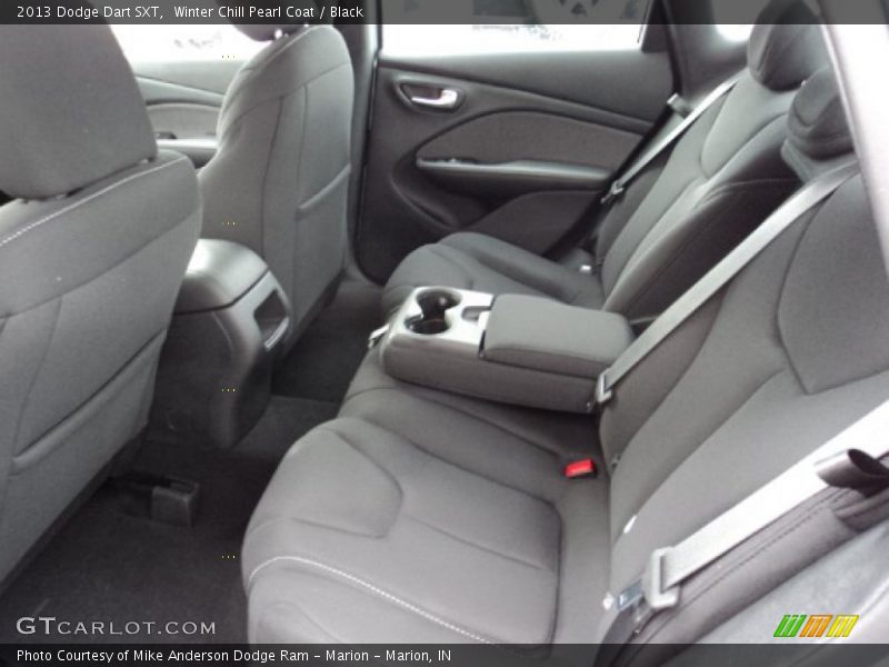 Winter Chill Pearl Coat / Black 2013 Dodge Dart SXT