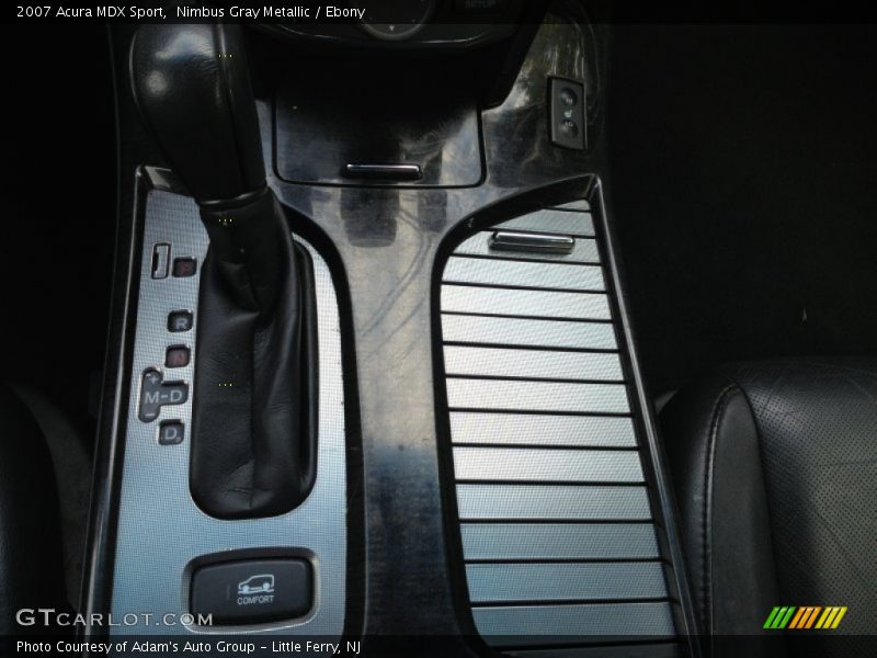 Nimbus Gray Metallic / Ebony 2007 Acura MDX Sport