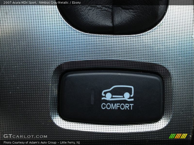 Nimbus Gray Metallic / Ebony 2007 Acura MDX Sport