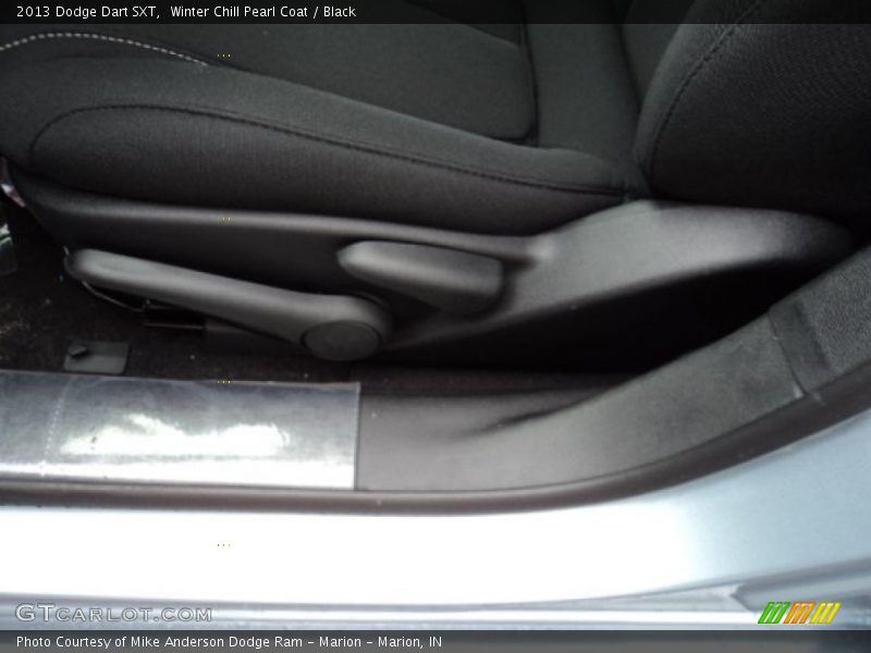 Winter Chill Pearl Coat / Black 2013 Dodge Dart SXT