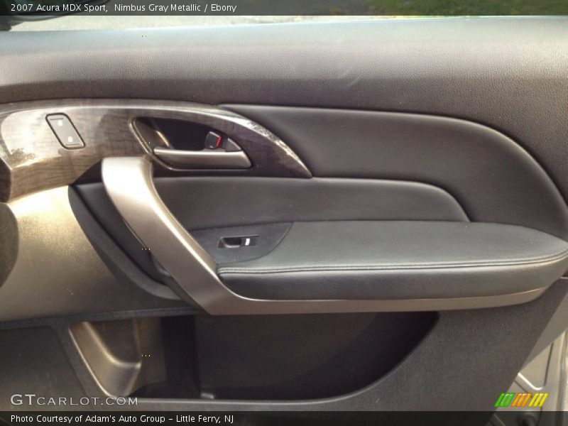 Nimbus Gray Metallic / Ebony 2007 Acura MDX Sport