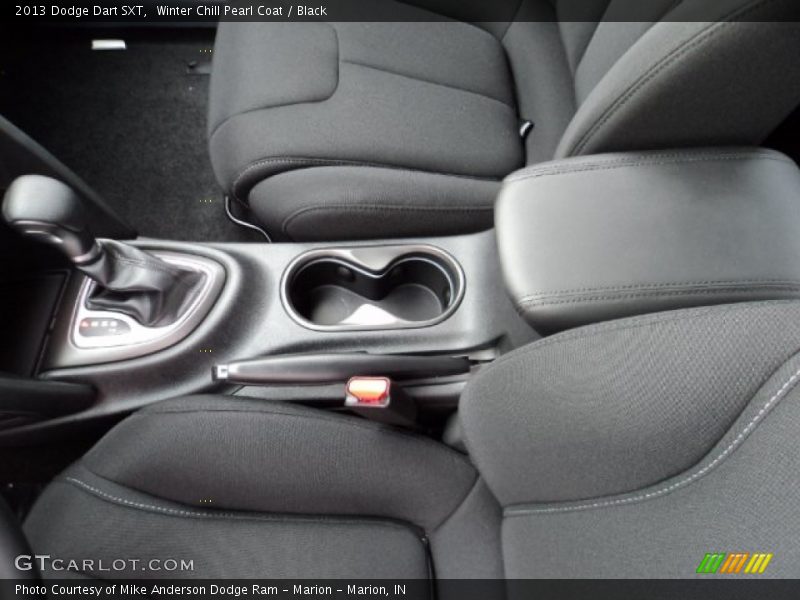 Winter Chill Pearl Coat / Black 2013 Dodge Dart SXT