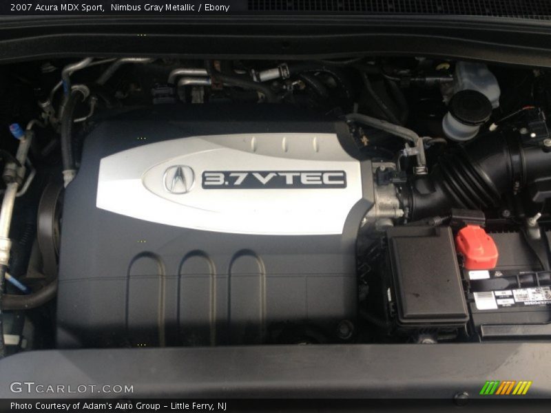 Nimbus Gray Metallic / Ebony 2007 Acura MDX Sport