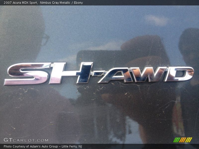 Nimbus Gray Metallic / Ebony 2007 Acura MDX Sport