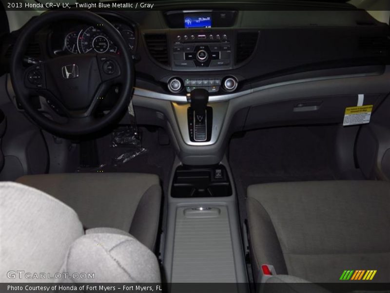 Twilight Blue Metallic / Gray 2013 Honda CR-V LX