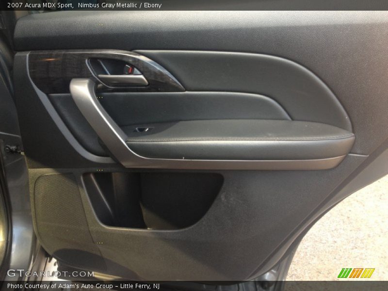 Nimbus Gray Metallic / Ebony 2007 Acura MDX Sport