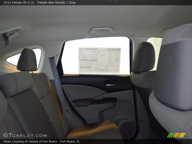 Twilight Blue Metallic / Gray 2013 Honda CR-V LX