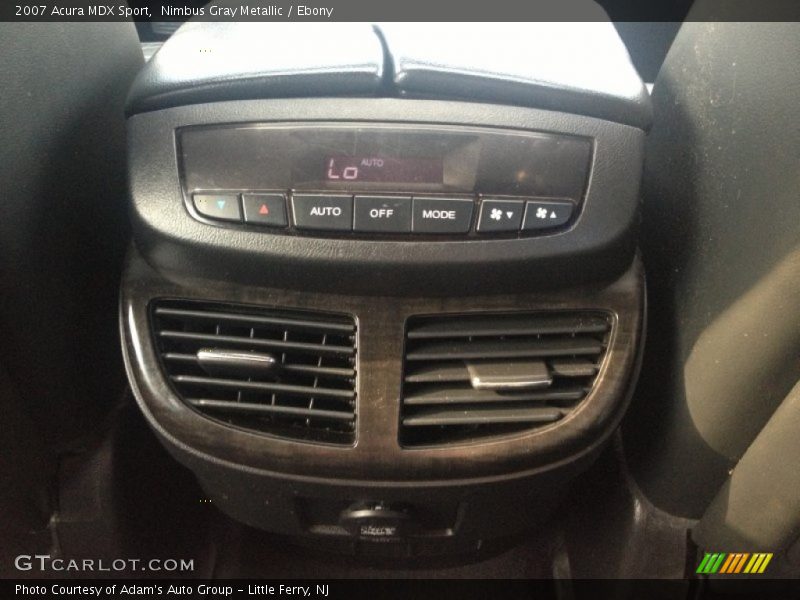 Nimbus Gray Metallic / Ebony 2007 Acura MDX Sport