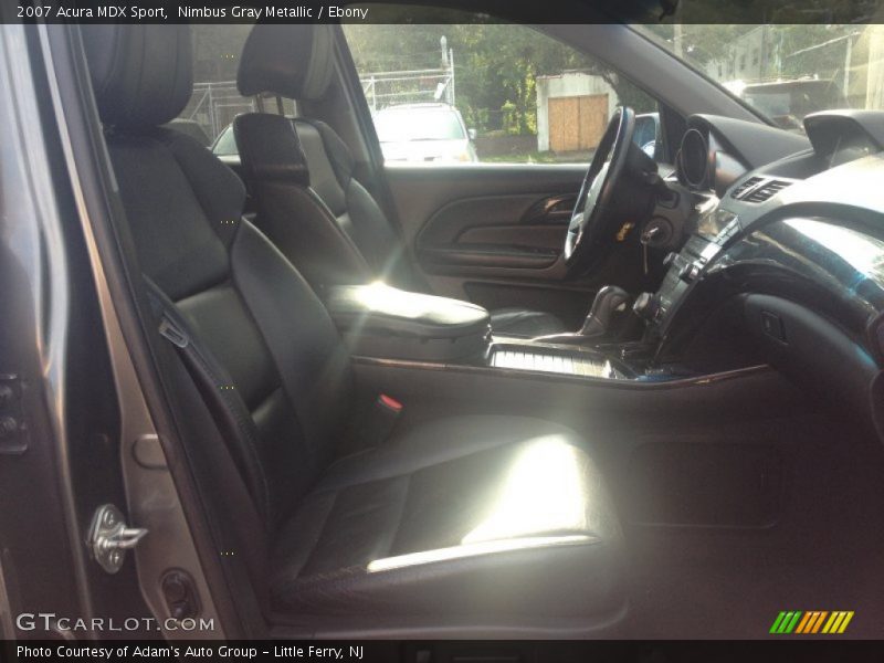 Nimbus Gray Metallic / Ebony 2007 Acura MDX Sport