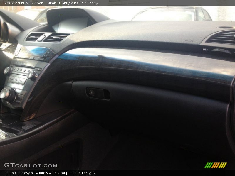Nimbus Gray Metallic / Ebony 2007 Acura MDX Sport