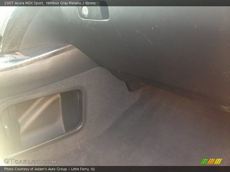 Nimbus Gray Metallic / Ebony 2007 Acura MDX Sport